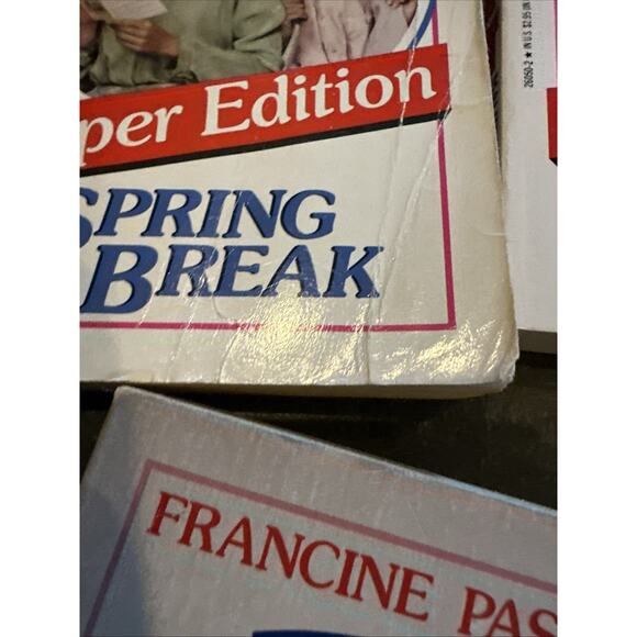 Partial Set Series Lot of 5 Sweet Valley High Super Editions Francine Pascal 80s - Picture 2 of 7